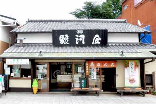 京阪宇治駅前　駿河屋